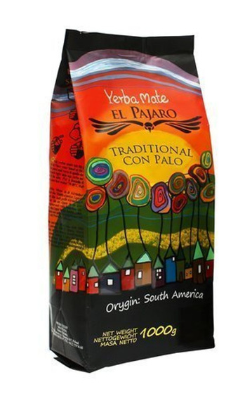 Yerba mate El PAJARO Traditional Con Palo 10x1kg=10kg PARAGWAJSKIEJ SUPERMOCY!