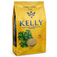 Yerba Mate Yacuy Kelly Moida Grossa 1kg Chimarrao - Elaborada