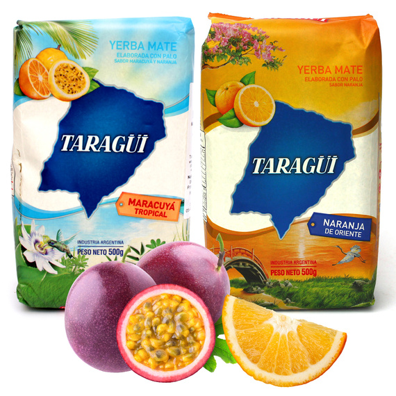 Zestaw Yerba Mate Taragui Owocowa Terere 2x500g