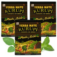 Yerba Mate KURUPI Menta Boldo 3x 500 g