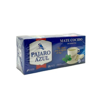 Yerba Mate Pajaro Azul Mate Cocido 25 x 2g - saszetki