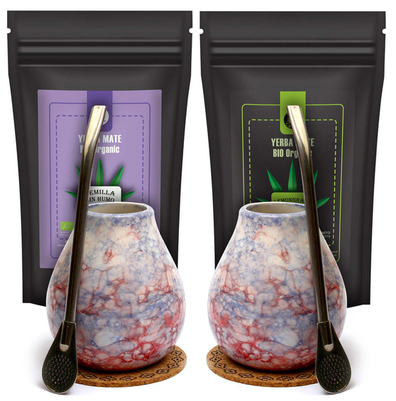 Zestaw Organiczna Yerba Mate Green BIO dla Dwojga