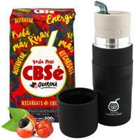 Energetyczny zestaw yerba mate: YerbomoX Gaucho Cebar + CBSe Energia Guarana 500g