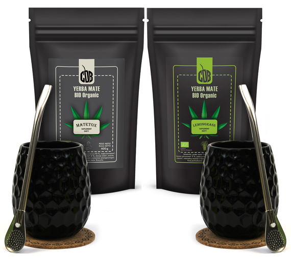 Zestaw dla dwojga Yerba Mate Bio Organic