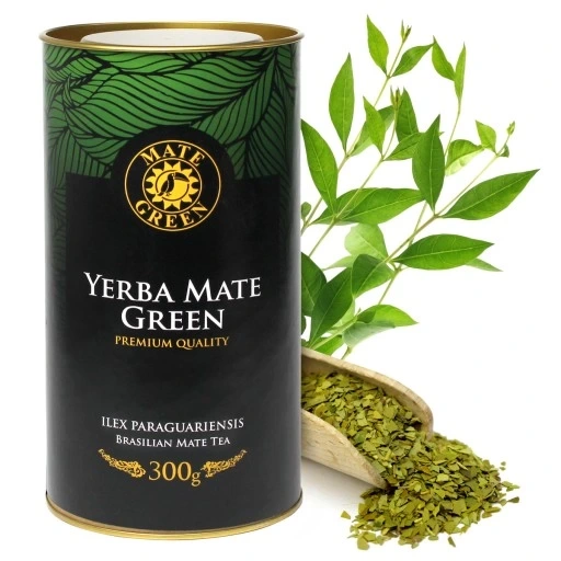 Zestaw Premium Yerba Mate Green Fuerte Despalada 2x300g + MateMatcha 30g 