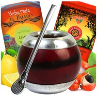 ZESTAW AKCESORIÓW do Yerba Mate TYKWA i BOMBILLA