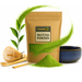 ZESTAW PREZENTOWY 5 SZT DO HERBATY MATCHA ZESTAW DO PARZENIA MATCHY ŁYŻKA + GRATIS yerba