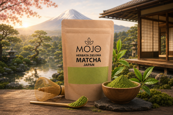 Japońska Zielona Herbata Matcha - MOJO TEA MATCHA JAPAN