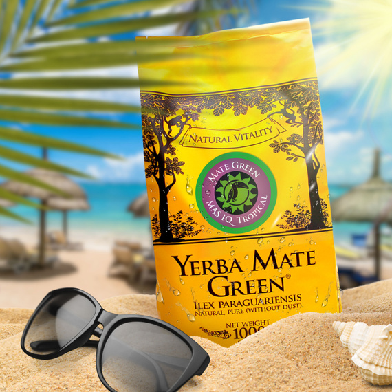 Yerba Mate Green MAS IQ Tropical 