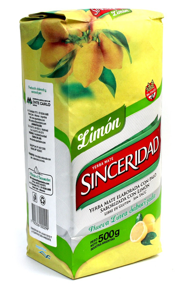 Yerba Mate Sinceridad Limon