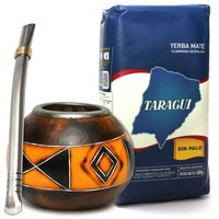 Zestaw Yerba Mate Taragui z piękną chilijską tykwą