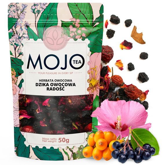 Zestaw Mojo Tea 3x50g: Sencha Imbir Lemon, Dzika Owocowa Radość, Zielone Jabłuszko