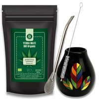 Yerba Mate Zestaw Prezentowy Bio Organic Positive Energy z Akcesoriami
