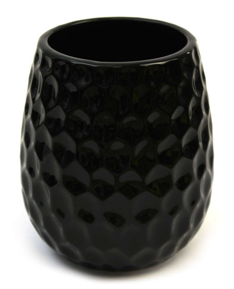 WYPRZEDAŻ-Naczynie Ceramiczne Matero Querida Black 360 ml- niewielkie wady w szkliwie