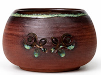 Naczynko do yerba mate "Mazovia" toczone na kole, ceramika handmade 350ml
