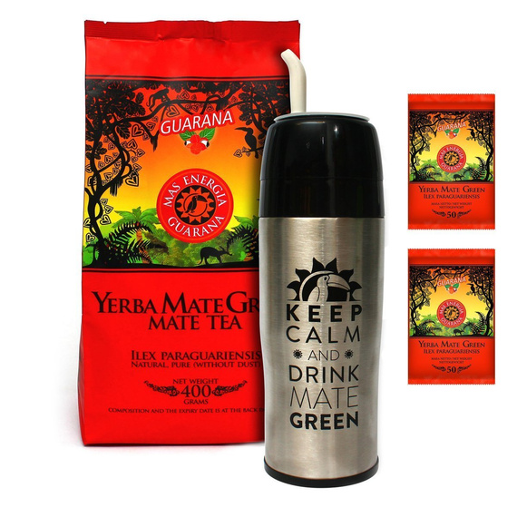 Zestaw Yerba Mate Guarana Energia 0,5 kg Yerbomos