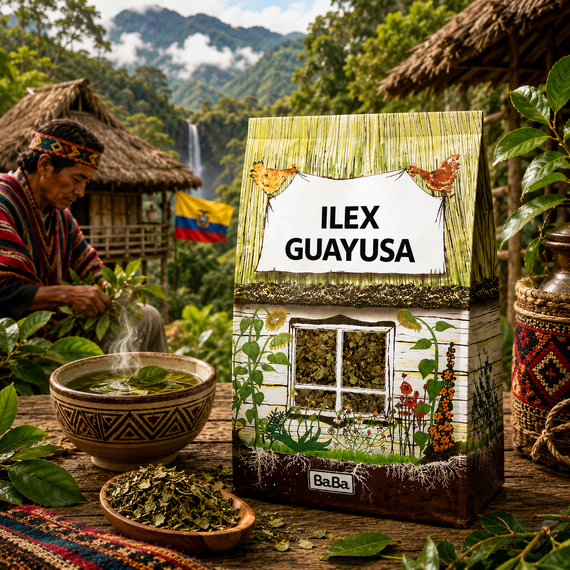 Ilex Guayusa siostra yerba mate podwójna moc ekwadorskiego zioła