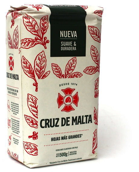 WYPRZEDAŻ - Yerba Mate Cruz de Malta Suave 500 g - uszkodzone opakowanie