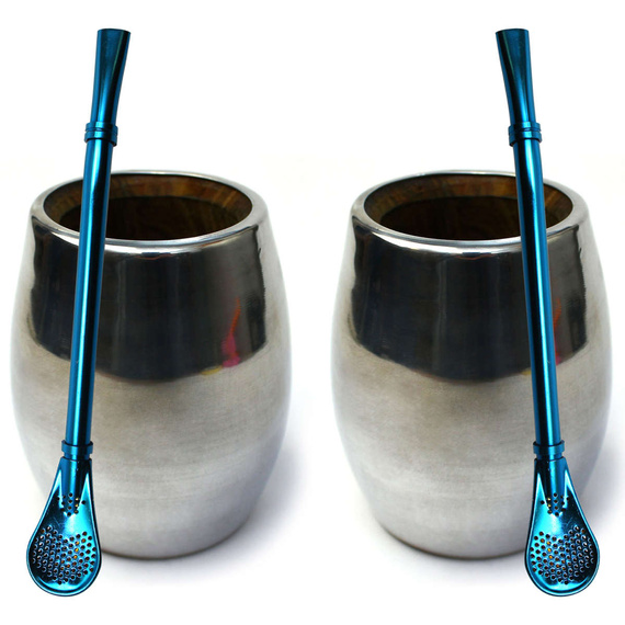 Zestaw Okute PALO SANTO Oval bombilla Dla Dwojga