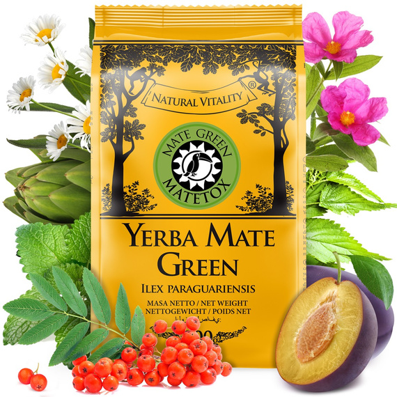 WYPRZEDAŻ - Yerba Mate Green MATETOX 200g - uszkodzone opakowanie