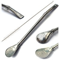 Bombilla mercedes Silver (srebrny pierścień) - dł. 19 cm