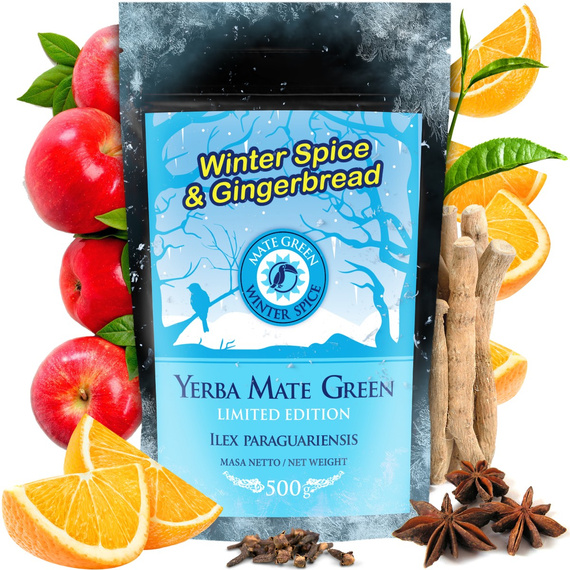 Yerba Mate Green Winter Spice - JESIENNA I ZIMOWA rozgrzewająca!