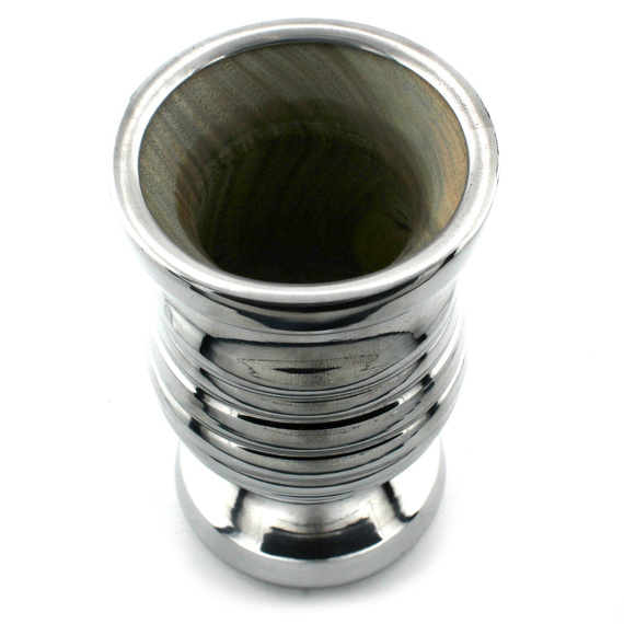 WYPRZEDAŻ-Matero do yerba mate Palo Santo Kielich Wave gatunek 2 pojemność 200 ml- Niewielka skaza 