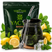 Miętowy Zestaw Yerba Mate Yacuy Lemon Mint + Matero Roches + Bombilla