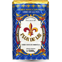 Yerba mate Flor de Lis Barbacua 500g