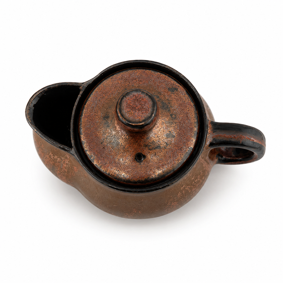 Miniaturowy ceramiczny czajniczek do herbaty 110 ml – unikatowe rękodzieło