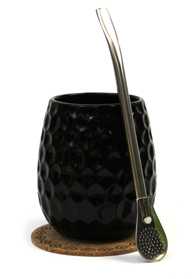 Zestaw Yerba Mate Matero / Tykwa + Bombilla 19cm