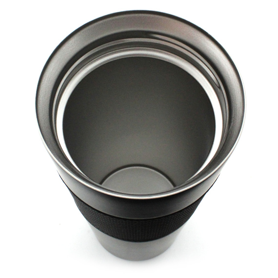 KUBEK TERMICZNY NA HERBATĘ KAWĘ DO SAMOCHODU 450 ml z BLOKADĄ PRÓŻNIOWY SZCZELNY