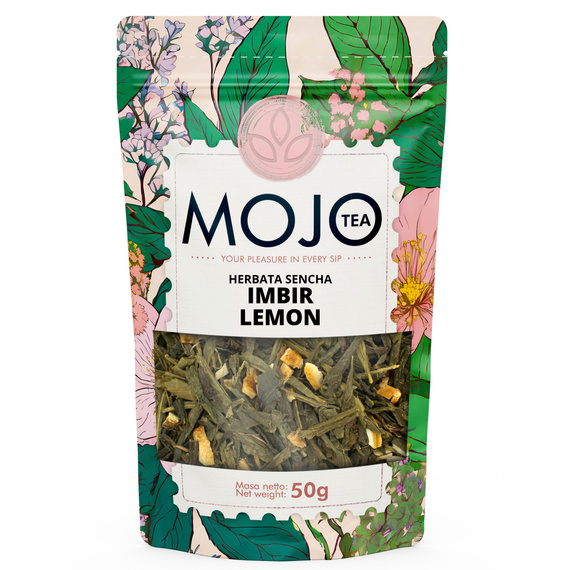 Herbata zielona Mojo Tea Sencha Imbir Lemon
