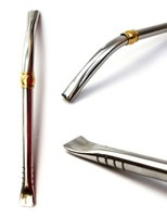 Bombilla do yerba mate Argetyńska Cobra Gold Ring 18,5 cm 