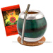  ZESTAW do yerba mate ręcznie wykonany kubek SŁOMKA CZYŚCIK