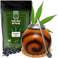 Zestaw Yerba Mate BIO Organic 400g Tykwa bombilla