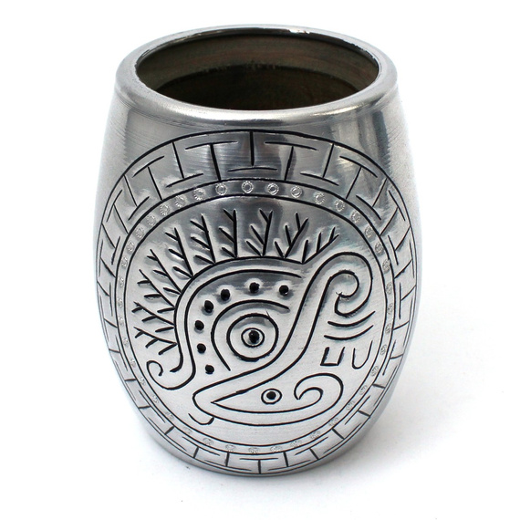 Matero do yerba mate Palo Santo Azteca 100-120 ml