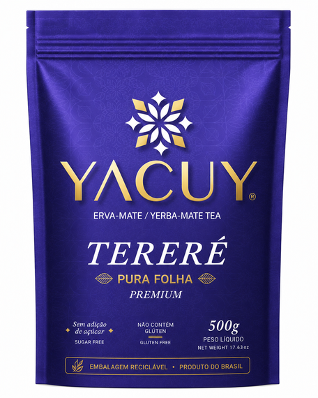 Yerba Mate Yacuy TERERE Pure Leaf Premium  500g