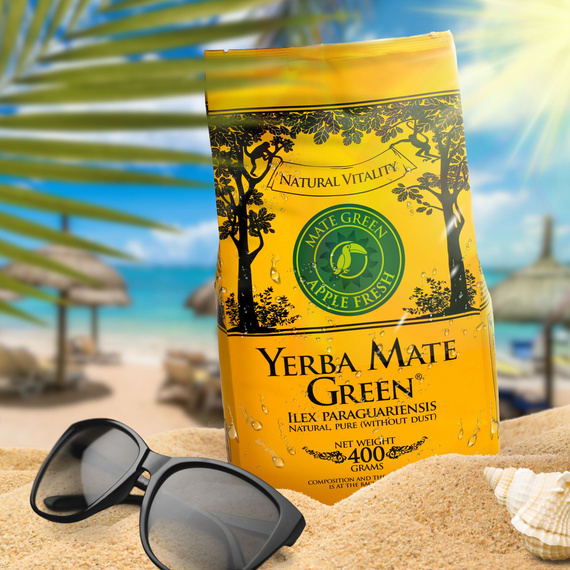 Yerba Mate Green Apple Fresh - jabłko, malina, mięta