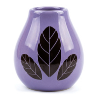 Matero ceramiczne naczynie do yerba mate Luka Hoja Violeta 350 ml