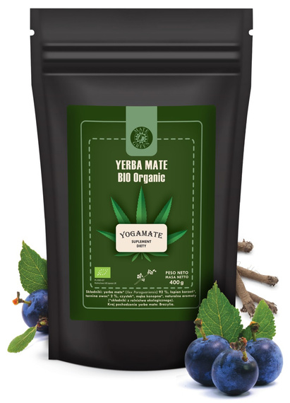 Zestaw Yerba Mate BIO Organic 400g Tykwa bombilla