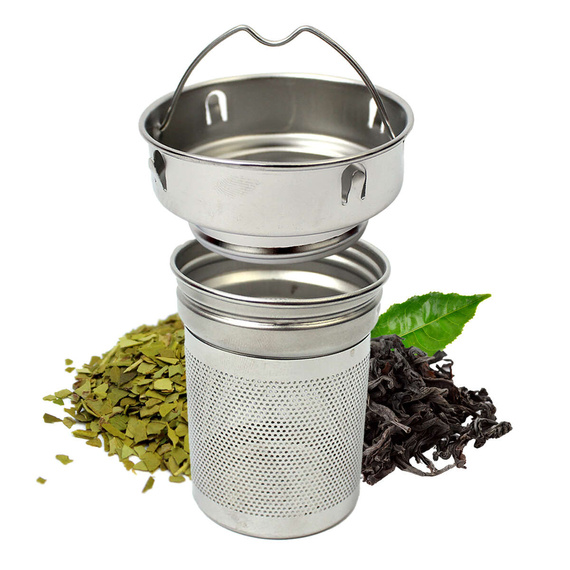 WYPRZEADŻ-Termos 8.0 czerwony - z dużym sitkiem, termometrem i wyświetlaczem LED do yerba mate, kawy, herbaty 800ml - BRAK/USZKODZONE PUDEŁKO