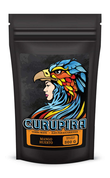 Zestaw Prezentowy Brazylia i Paragwaj Yerba Mate Curupira Mango 500g Palo Santo