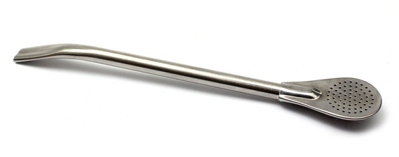 Bombilla do yerba mate LIZA 19 cm stal nierdzewna INOX