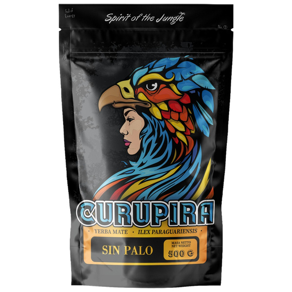 Yerba Mate Curupira GUARANA Żeń Szeń Sin Palo 500 g