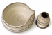Ceramiczny zestaw do przygotowania herbaty Matcha - Miseczka i Podstawka pod Chasen 