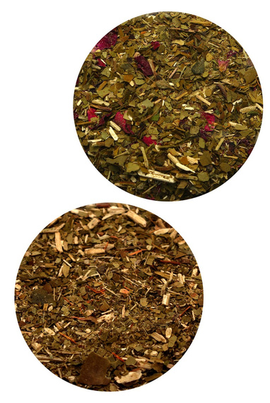 Zestaw 20x50g 1kg próbek yerba mate z owocami, ziołami różne rodzaje i smaki