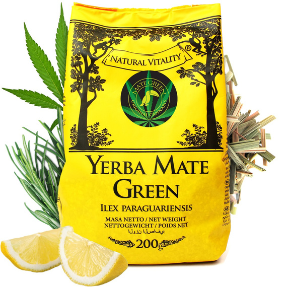 Yerba Mate Green Cannabis Absinth 3x500g 1,5kg -40% TANIEJ!