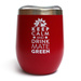 Matero stalowe Termo Moderna Rojo czerwone 350