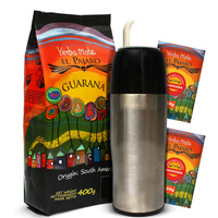 Zestaw Yerba Mate El Pajaro Guarana 0,5kg Yerbomos